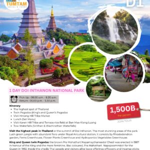 1 Day Doi Inthanon National Park (Join Tour)
